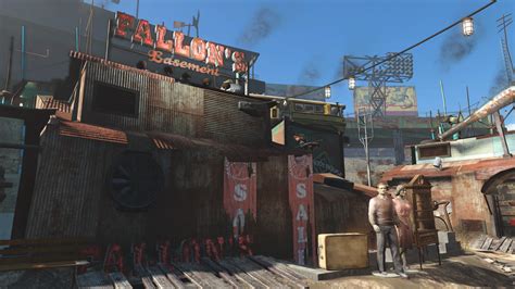 This mod fixes that by filling up the vendor inventory of Fallon&x27;s Basement with bulk amounts of all the clothing in game. . Fallout 4 fallons basement